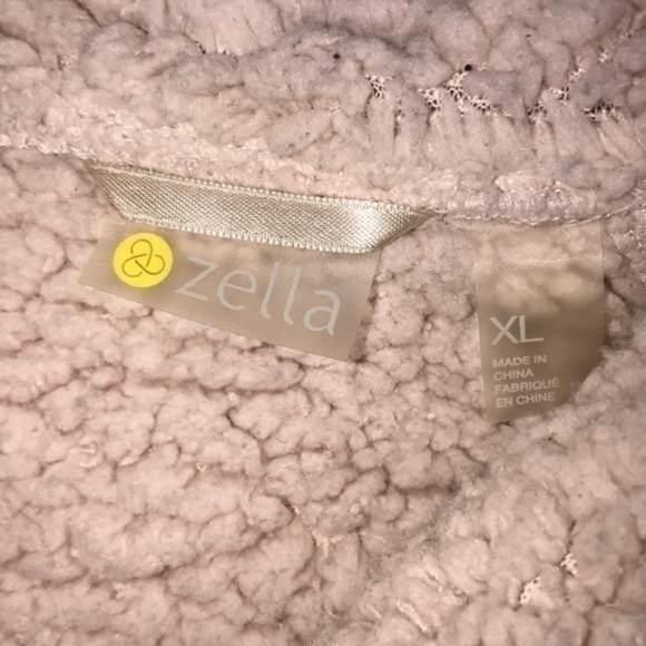 Zella Faux Shearling Coat - Picture 2 of 7
